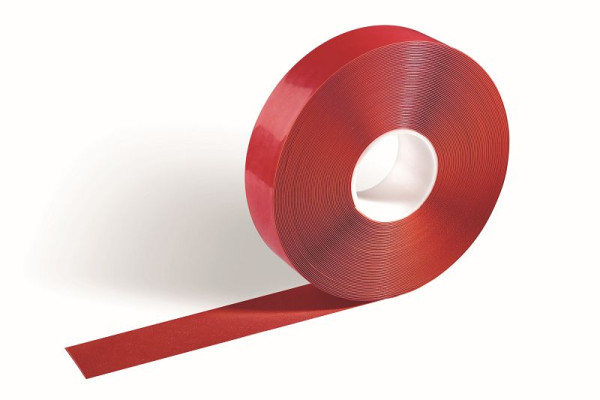 DURABLE vloermarkeringstape DURALINE 50/05, rood, 1 rol van 30 m, 102103