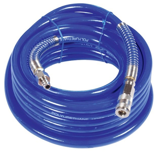 ELMAG PU persluchtslangenset, Ø 10x15 mm, 10 m, 42112