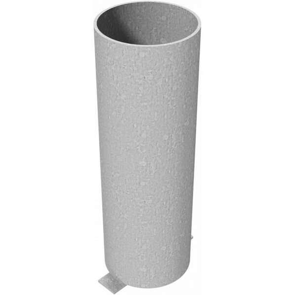 Schake bodemhuls, lengte 500 mm, voor palen Ø 152 mm zonder sluiting, 40151_10