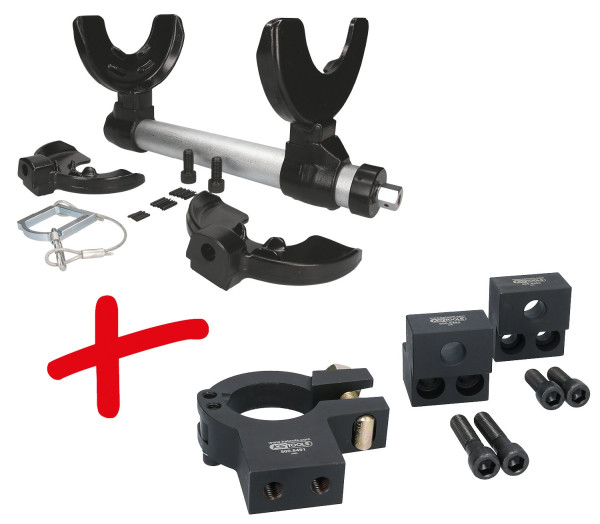 KS Tools veerspannerset inclusief universele veerpoothouder, 13-delig, 500.8495