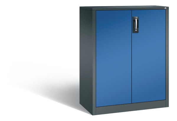 C+P gereedschapskast Acurado, H1200xW930xD500mm, kleur: antracietgrijs / gentiaanblauw, verzonken handgreep, 8521-000 S10168