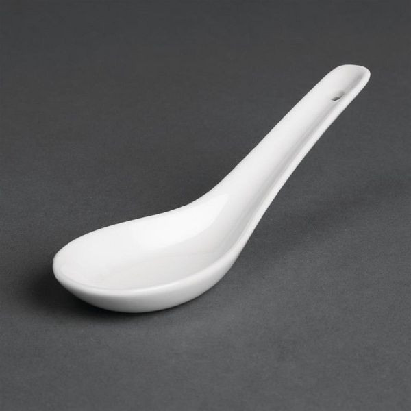 Olympia whiteware rijstlepel 13cm, VE: 24 stuks, C325