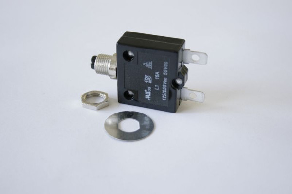 ELMAG motorbeveiligingsschakelaar 16 ampère voor compressor TIGER 340 W en 400 W, 9100411