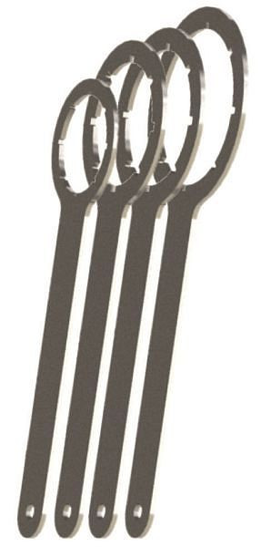 Hamma bussleutelset gemonteerd - DIN 45 (35 mm), DIN 50 (40,7 mm), DIN 51 (43 mm), DIN 61 (48 mm), DIN 71 (58 mm), 1102060