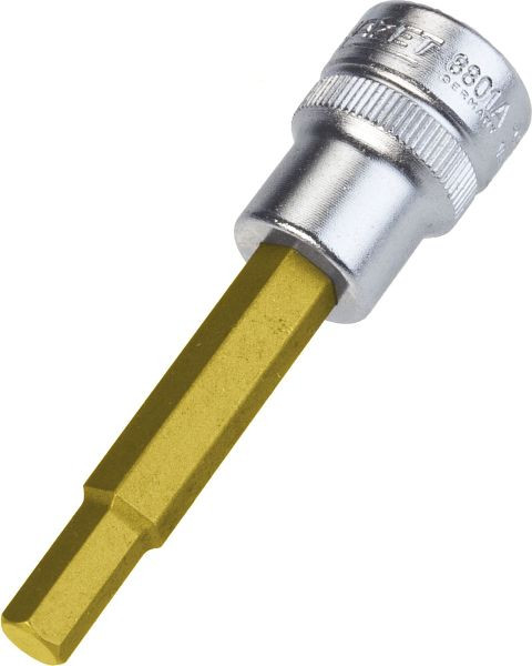 Hazet schroevendraaierdop, hol vierkant 10 mm (3/8"), zeshoekig profiel, 1/4", 8801A-1/4