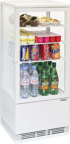 Casselin mini koelvitrine 78L - wit, CVR78LB