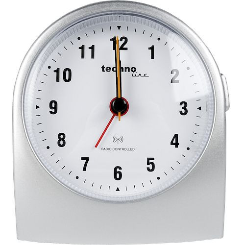 Technoline wekkerradio, DCF-77 wekkerradio, afmetingen: 95 x 110 x 52 mm, WT 753