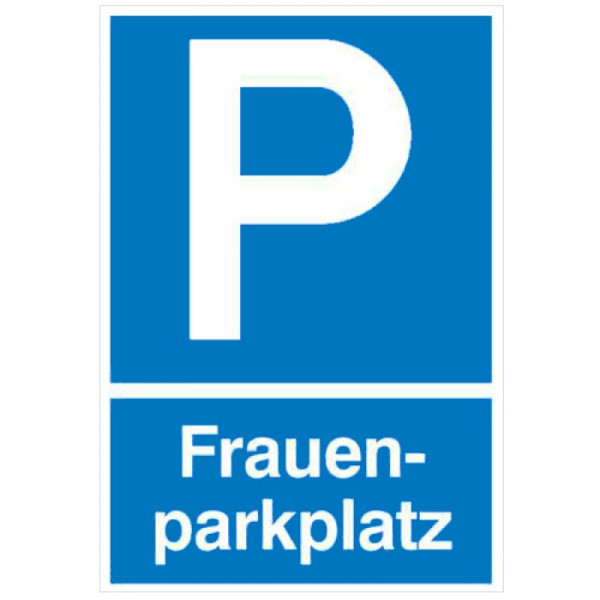Stein HGS HGS parkeerbord, damesparkeerplaats, 250 x 400 mm / kunststof (polystrol), 41.5135