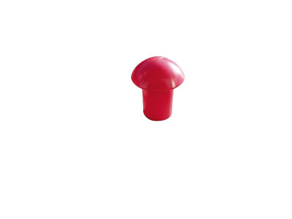 Schake paddestoelstootbescherming (kunststof), voor koordpalen Ø 16 - 20 mm rood, 301823