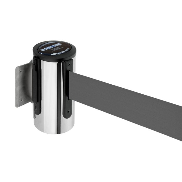 Stein HGS HGS wandriemcassette -P-Line Future-, chroom, grijs, met magnetisch riemuiteinde, 12850g-0804