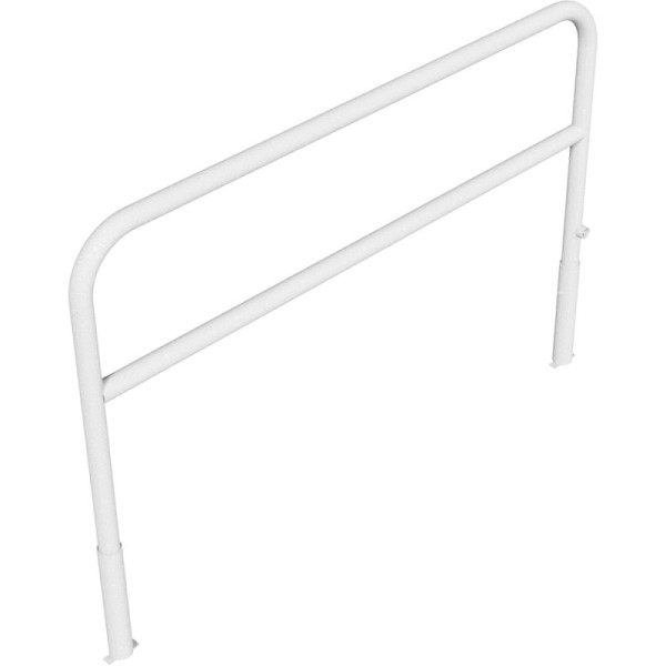 Stone HGS slagboom afneembaar/draaibaar, 2000 mm / met kniebeugel, zonder verf, 465.34f