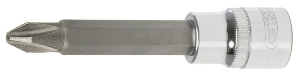 KS Tools bitdopsleutel 1/2" CHROMEplus, lang, PH2, 918.1686