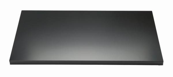 Bisley plank met zijdelings ophangsysteem voor EuroTambour, zwart, ET408SHPS333