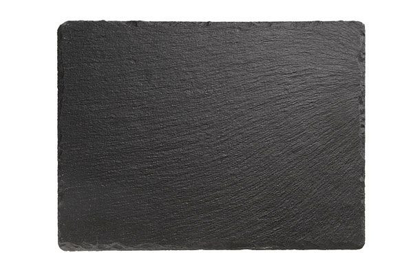 APS natuurleisteen plaat, 26,5 x 20,5 cm, materiaaldikte 5 mm, met antislipvoetjes, 00942