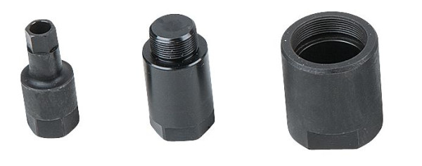 KS Tools inschroefadapterset voor Bosch, M27 / M17 en 10 mm, 3-delig, 152.1458