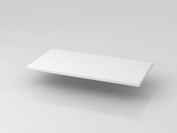 Hammerbacher plank 9 serie, decor: wit, 76 x 38,6 x 2,2 cm (BxDxH), V9FA8/W