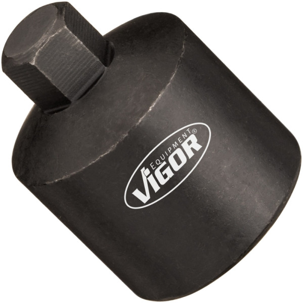 VIGOR dopsleutelinzet, hol vierkant 10 mm (3/8 inch), buitenzeskantprofiel, 7 mm, lengte: 24 mm, V7158-1