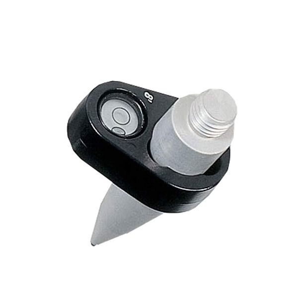 NESTLE prismastaaf mini libel en 5/8" schroefdraad, aluminium, 10cm, met hardmetalen punt, 14000000