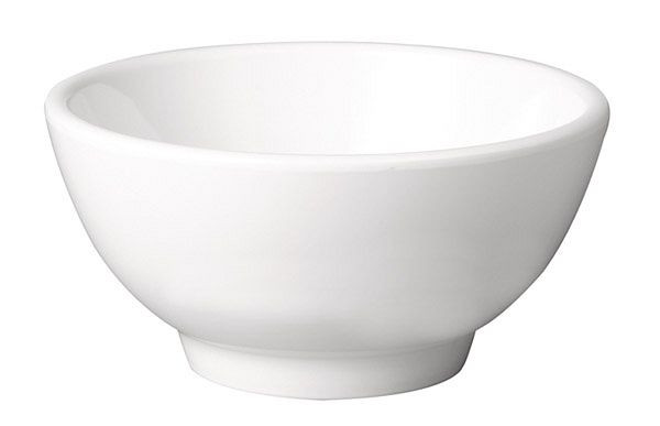 APS kom -PURE- rond, Ø 13 cm, hoogte: 6,5 cm, melamine, wit, 0,3 liter, 83453