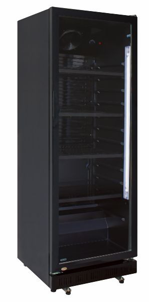 A&S Polarny flessenkoelkast 310 L, 620x635x1562 mm, zwart, KS-310BB