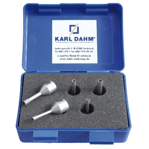 Karl Dahm diamantboorkroonset met paraffinekoeling, 50330