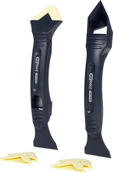 KS Tools FUGENFIX siliconen schraper en trekkerset, 7-delig, 116.1050