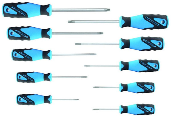 GEDORE 3K-schroevendraaierset 10-delig TORX, 1482335