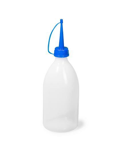 DENIOS Tropfflasche aus Polyethylen (PE), Volumen 500 ml, VE: 10 Stück, 255929