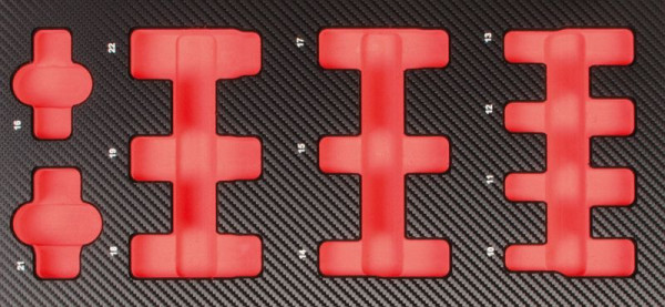 Projahn ProForm inzet leeg voor 1/2" lange moeren, 5999-43E