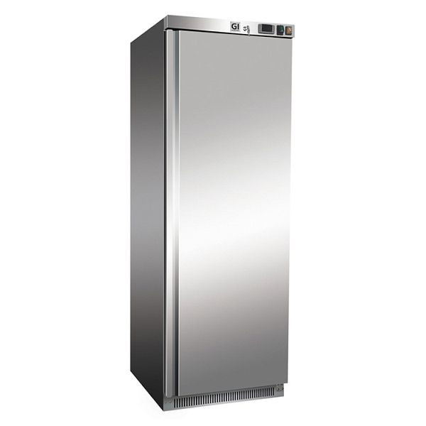 Gastro-Inox RVS 400 liter vriezer, statisch gekoeld, netto inhoud 360 liter, 201.107