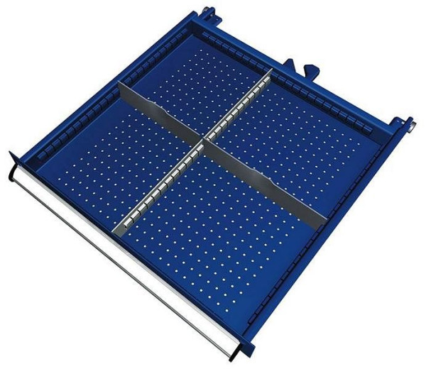KLW scheidingsmateriaalset voor lades vakhoogte 50 mm in SEA kast, kastmaat 572 x 605 mm B x D, SEA-B01-032