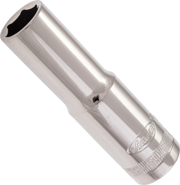 VIGOR dopsleutelinzet, lang, hol vierkant 12,5 mm (1/2 inch), buitenzeskantprofiel, 13 mm, V2584N