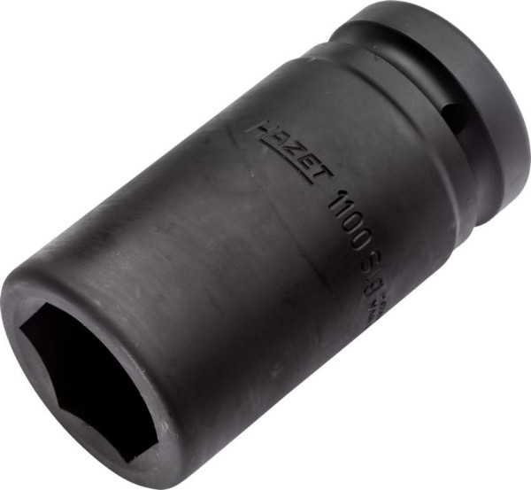 Hazet impact, machine schroevendraaierdop, zeskant, hol vierkant 25 mm, buiten zeskant profiel, 36 mm, lange versie, 1100SLG-36