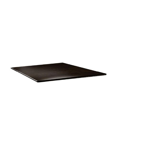 Topalit Smartline vierkant tafelblad wengé 70cm, DR977