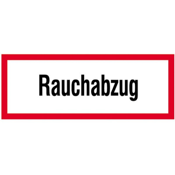 Stein HGS HGS informatiebord, rookafvoer, 148x52mm/aluminium, fotoluminescerend, 38.2604