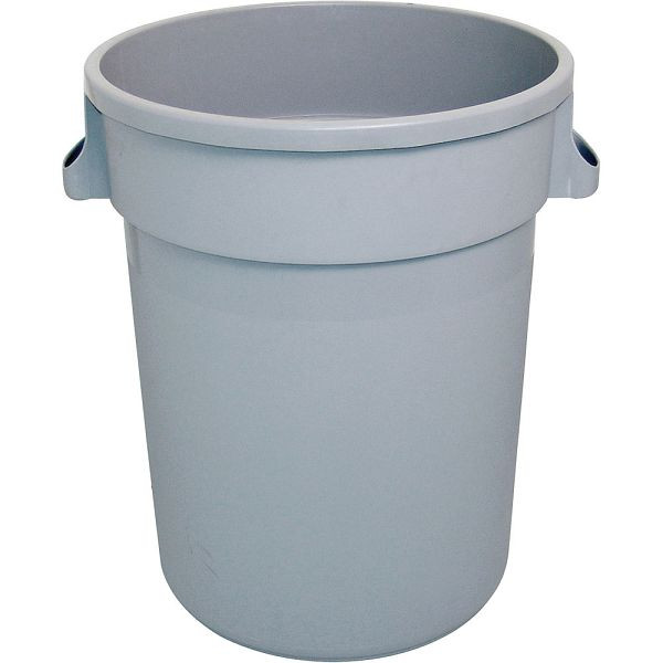 Stalgast afvalcontainer rond, grijs, 80 liter, HB3301800