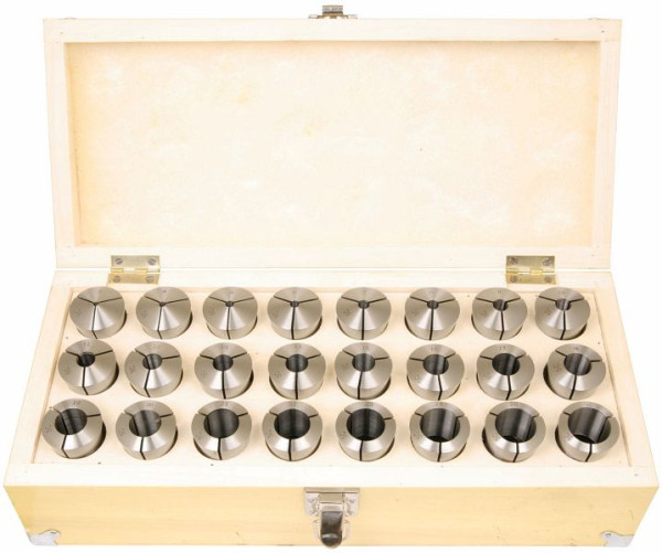 ELMAG spantangenset 5C, 24-delig, 3 - 26 mm, 88460