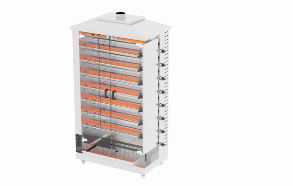 gel-o-mat Hähnchen-Grill mit 15 Spießen, Modell GCRG8C-15, GCRG8C-15