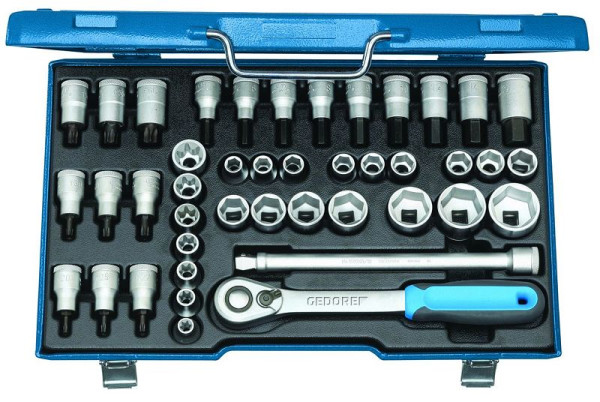 GEDORE dopsleutelset 1/2", 42-delig, 2546000
