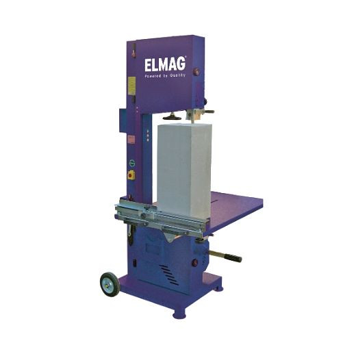 ELMAG steenbandzaag STBS-650, 230 volt, inclusief HM bandzaagblad, 64651