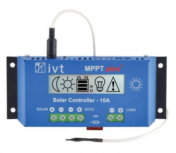 IVT MPPTplus⁺ Solar-Controller 12 V/24 V, 10 A, 200035