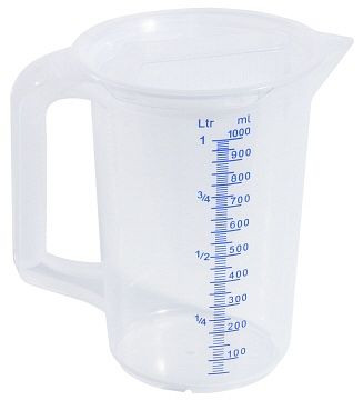 Contacto maatbeker met deksel 2 l, 3060/200