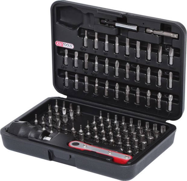 KS Tools 1/4" bitset, 99-delig, 911.2080