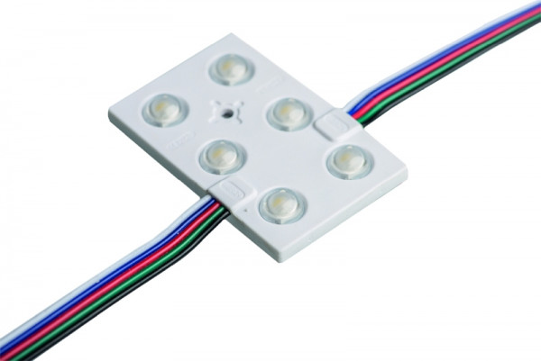 rutec Projekt ENQE LED - moduleketting 4inOne - 5 meter, moduleketting, 24V, IP67, 20xRGBW (2700K) CRI80, PCE103