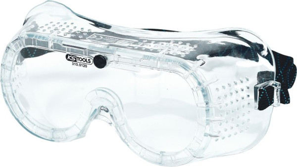 KS Tools veiligheidsbril met elastische band transparant, EN 166, 310.0120