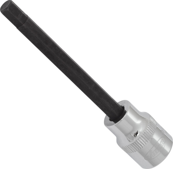 VIGOR-schroevendraaierbit, hol vierkant 10 mm (3/8 inch), binnenzeskantprofiel, 6 mm, lengte: 93 mm, voor handbediening, V6142