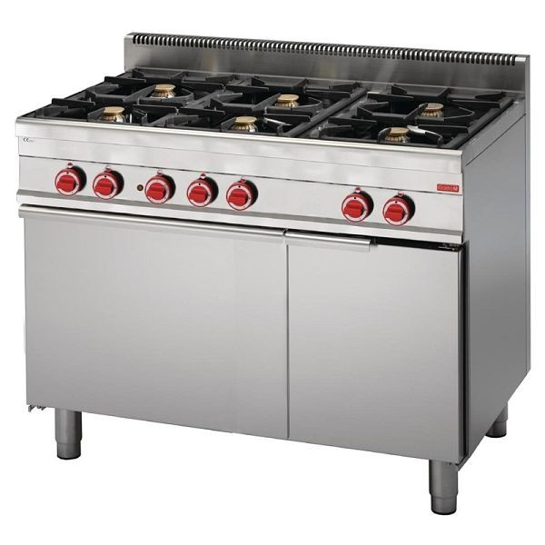 Gastro M gasfornuis met oven 65/110CFGE, 37,2 kW, GN049