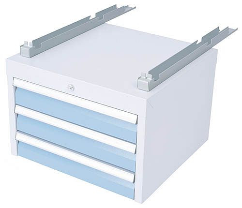 Bedrunka + Hirth steun voor bovenkasten workergo, diepte 750 mm, 2 stuks, 4XXXXX75TR