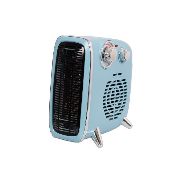 Eurom B-4 1800 Blauw, retro heater met ventilator, 352153