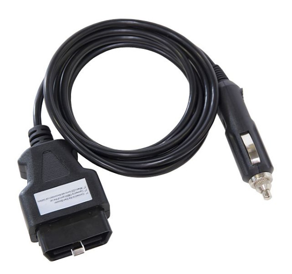 ELMAG boordnetspanningsbesparingskabel 2m, OBD II, inclusief 12V (geen suggesties) stekker, 55079